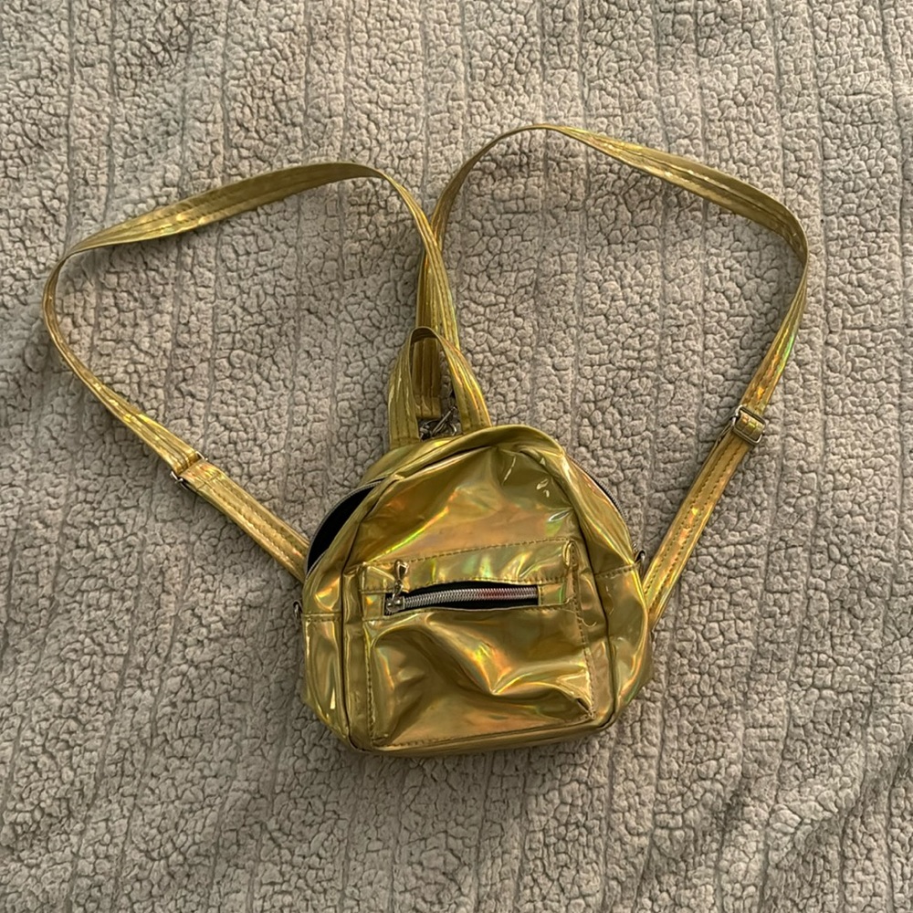 Holographic Small Backpack